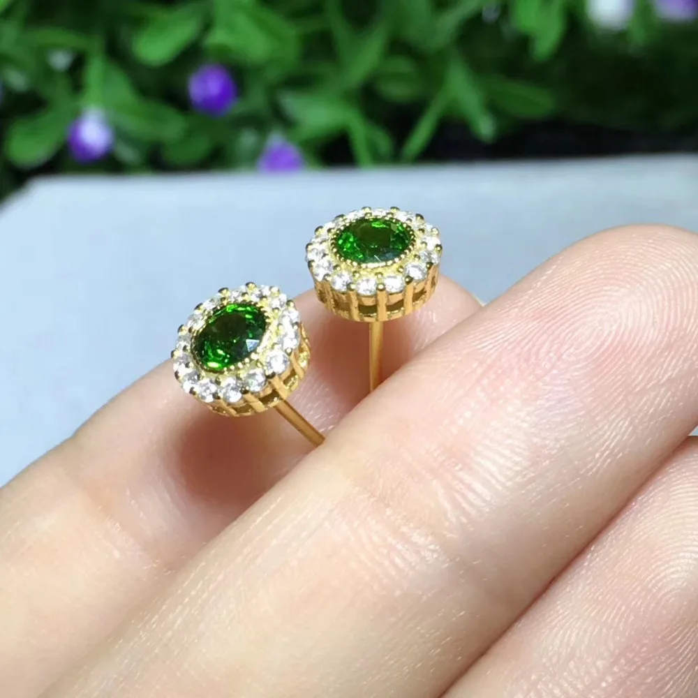 Natural stone stud earrings Clearance