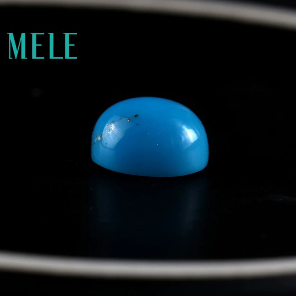 Natural calaite turquoise for jewelry making,blue oval cut 11mmX9mm DIY loose gemstone with top quality