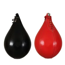 Муай Тай боксерская груша Форма PU скоростной шар груша на поворотном креплении сумка скоростной удар Тренировка Фитнес Бодибилдинг, тренировка мяч