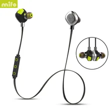 MIFO U5 PLUS Waterproof Magnetic Wireless Headset Sport Bluetooth 4.1 Headphones Stereo With Micphone HIFI Long Working Time