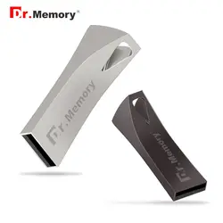 Водонепроницаемый USB флэш-диск 32 ГБ, 64 ГБ и 128 ГБ USB 2,0 Металл Мини накопитель флешки Memory Stick устройства хранения данных U диска