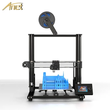

2020 Large Print Size All Metal Anet A8 Plus 3D Printer DIY Upgraded Version Desktop Impresora 3D Printer 300*300*350mm