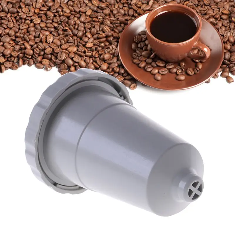 

Brand High Quality Reusable Coffee Filter Capsule Cup Stainless Steel Mesh Filled Strainer Replacements Parts