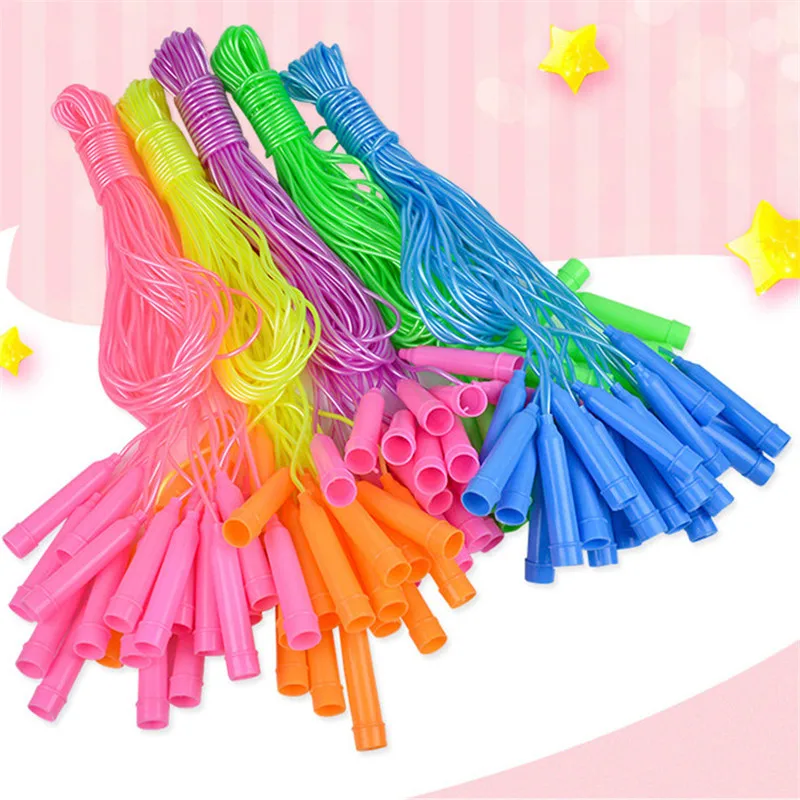 30 pieces/lot 2.4M cross rope jump PVC adjustable kids students skipping exercise fitness speed sport | Спорт и развлечения