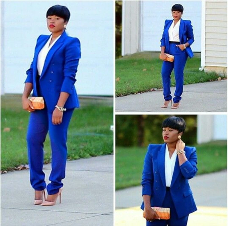 Pant Suits Ol Women Casual Office Business Suits Formal Work Wear Sets Uniform Styles Elegant Pant Suits Plus Size W36 Pant Suits Ol Women Casual Office Business Suits Formal Work Wear Sets Uniform Styles Elegant Pant Suits Plus Size W36