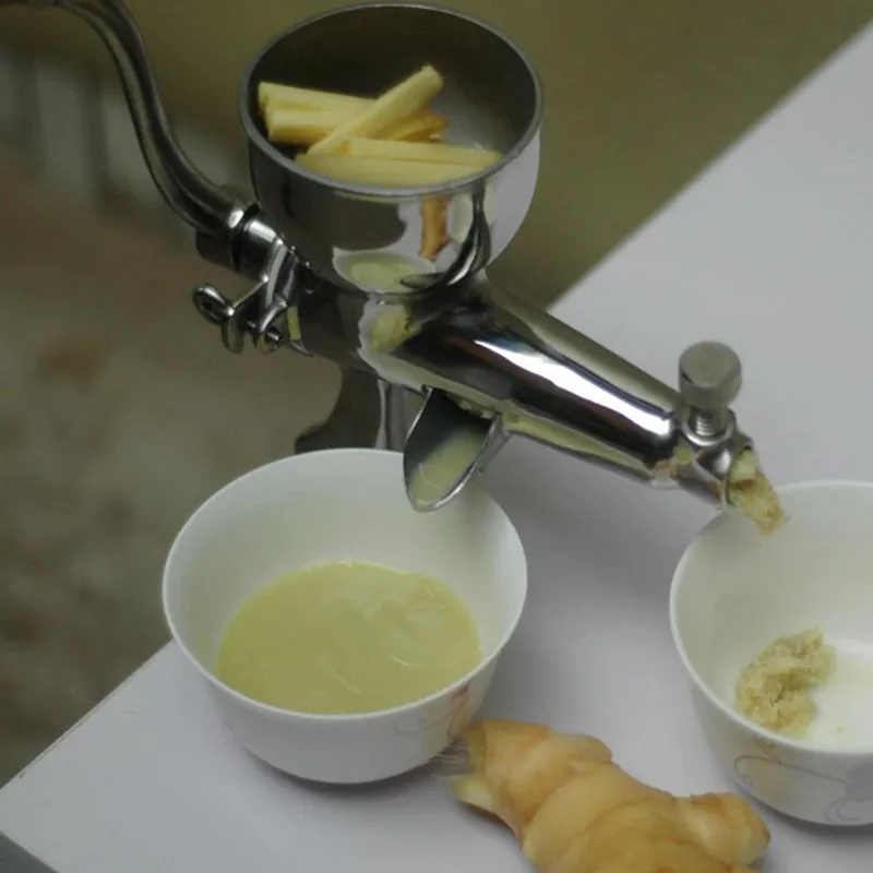 Stainless steel manual hand wheat grass wheatgrass slow juicer vegetable orange juice extractor machine ZF Stainless steel manual hand wheat grass wheatgrass slow juicer vegetable orange juice extractor machine ZF