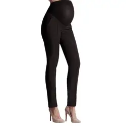 Модные брюки для беременных женщин для женщин осень-зима эластичная защита живота брюки для беременных женщин прямые брюки # YL1