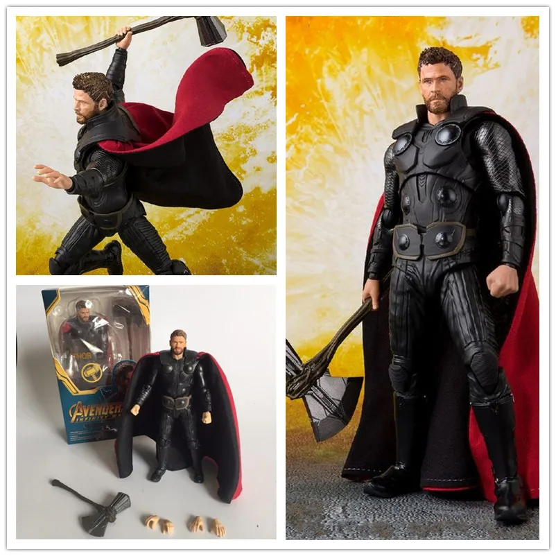 Экшн-фигурки AvengersEndgame 4 фильмы Infinity War THOR figuts модель подарок игрушка кукла Фигурка