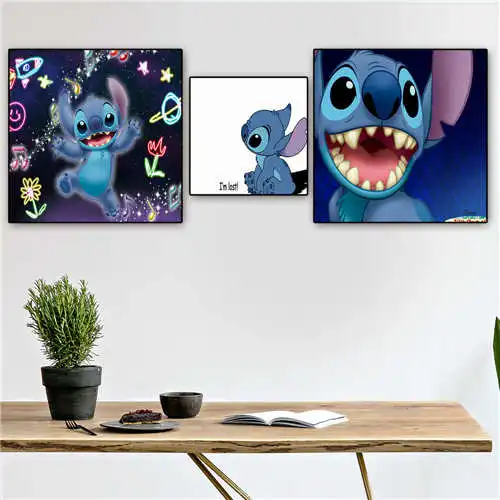 

Custom Stitch (1) Poster Printing Posters Cloth Fabric Wall Art For Living Room Decor#19-01-15-127