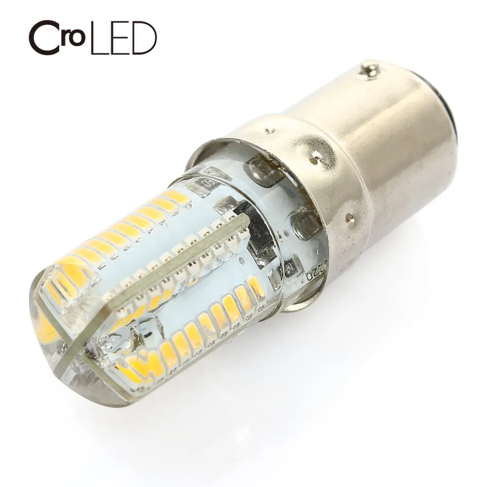

Dimmable BA15D 4W 80*3014SMD 320-360LM Warm White Light LED Corn Bulb AC220-240V