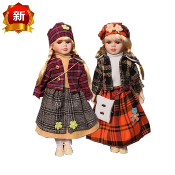 

Home living room of Russian ceramic doll Personal adornment of European style ornaments wedding gift statues decoration dies
