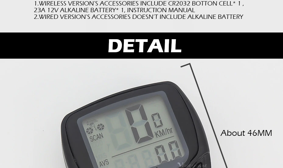 Для велосипеда victgoal проводной беспроводной компьютер мини Водонепроницаемый Многофункциональный велосипедный одометр велосипедный Спидометр MTB велосипед скорость напоминание