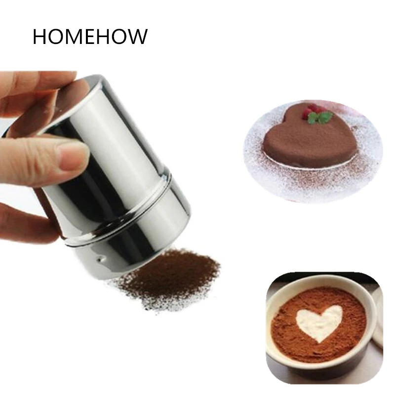 Homehow 1PCS/Set Stainless Steel Flour Sugar Powder Sieve Cake Baking