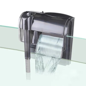 

Filter Water Pump Waterfall Mini External Hanging Device For Fish Tank Aquarium --M25