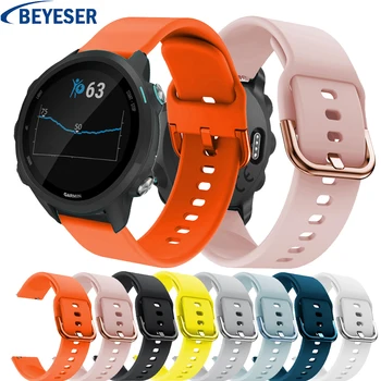 

Strap For Garmin Forerunner645 245/245M pulseira Bracelet watch Accessories for Samsung Galaxy Watch Active 20mm watch belt band