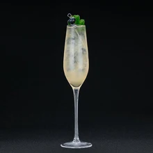 4 шт 220 мл шампанского тонкие бокалы Коктейльные бокалы элегантные спроектированные ручной выдув, бессвинцовые, чашки для шампанского