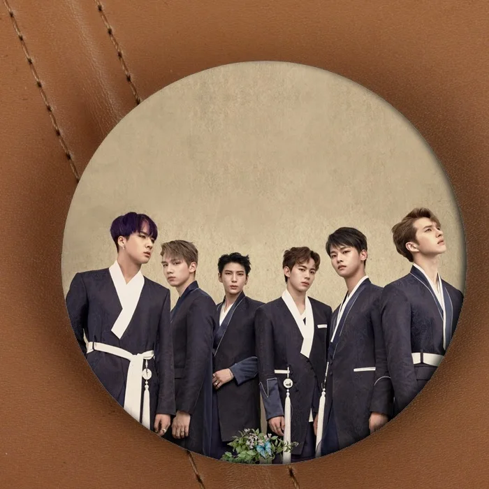 [MYKPOP] VIXX мини-альбом #4 Shangri-La Badge Броши KPOP Fans коллекция SA18070603