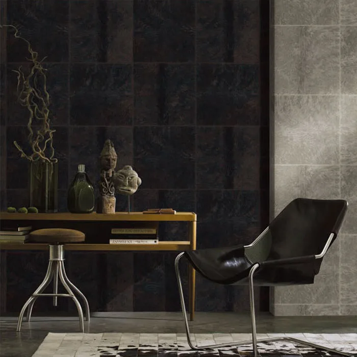 

Italian fine deep embossing process high imitation fur sleek otter fur marble tile lines background wallpaper 8 color fashion