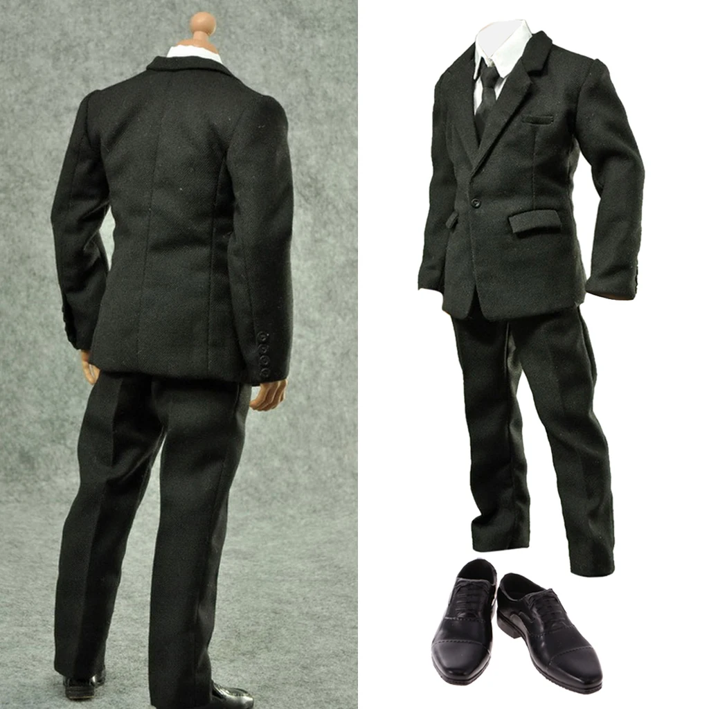 1:6 весы карьера формальный костюм обувь 12' мужской фигурки комплект одежды