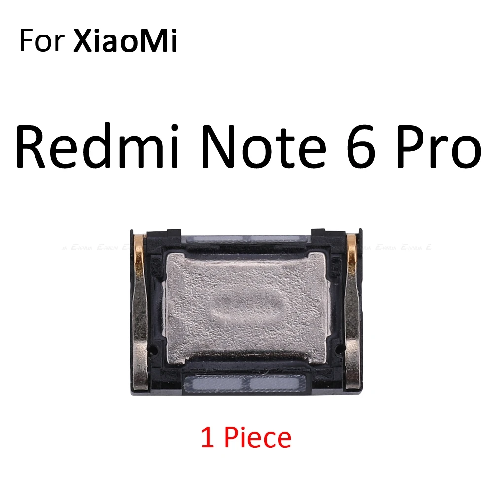 Верхний передний наушник для наушников для Xiaomi mi 9 8 SE A2 Lite A1 mi x 2S Max 3 2 Red mi Note 7 6 6A 5 Pro F1 запасные части - Цвет: For Redmi Note 6 Pro