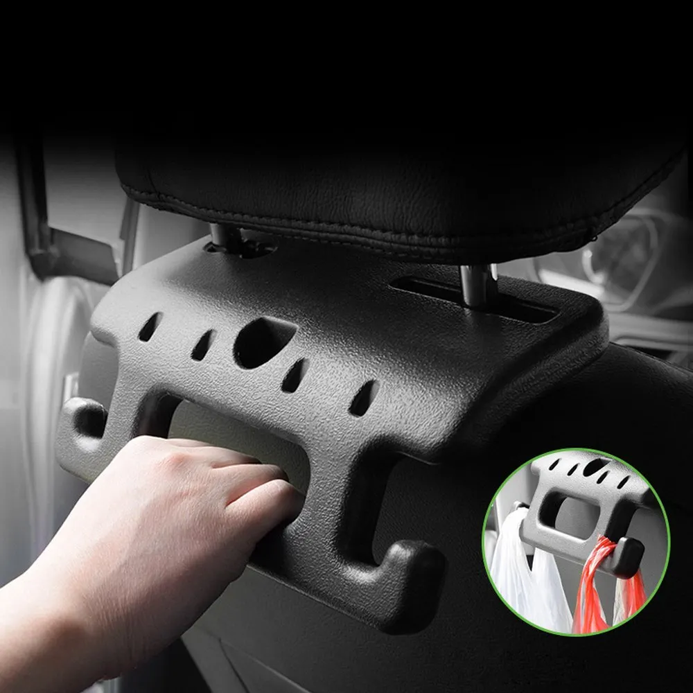 Автомобильное заднее сиденье крюк безопасность сидений в автомобиле поручень многофункциональный экологический автомобиль Sundry крюк универсальный автомобильный подголовник