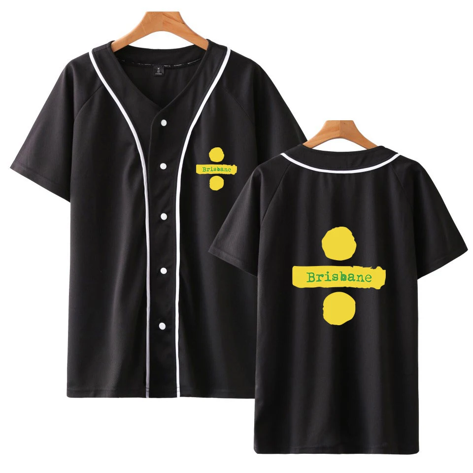 

Hip Hop Ed Sheeran Casual Harajuku T-shirts Women Clothes 2018 Short Sleeve Baseball TShirt Kawaii Plus Size A-10232-JK02