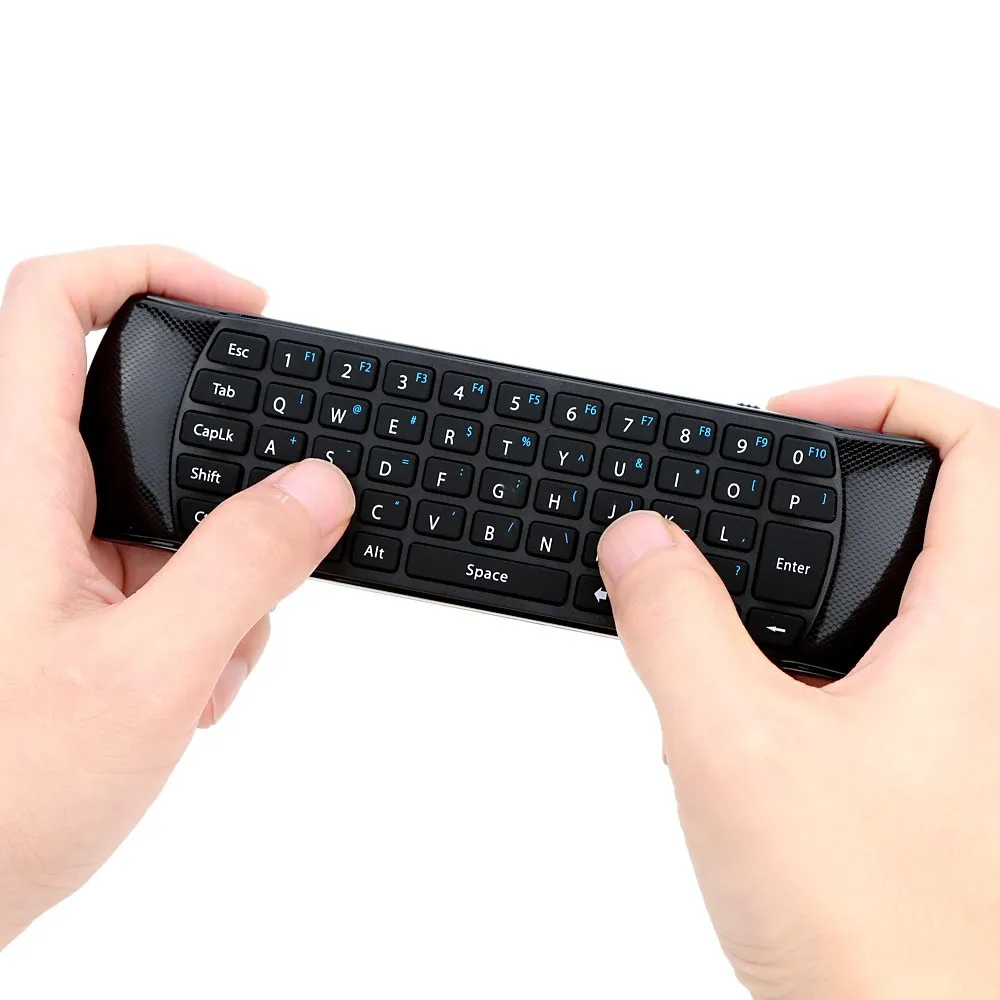 Keyboard Fly Air Mouse Mice Wireless Remote Control Motion Sense 2.4GHz  with Microphone for Android TV Box HTPC PC Laptop