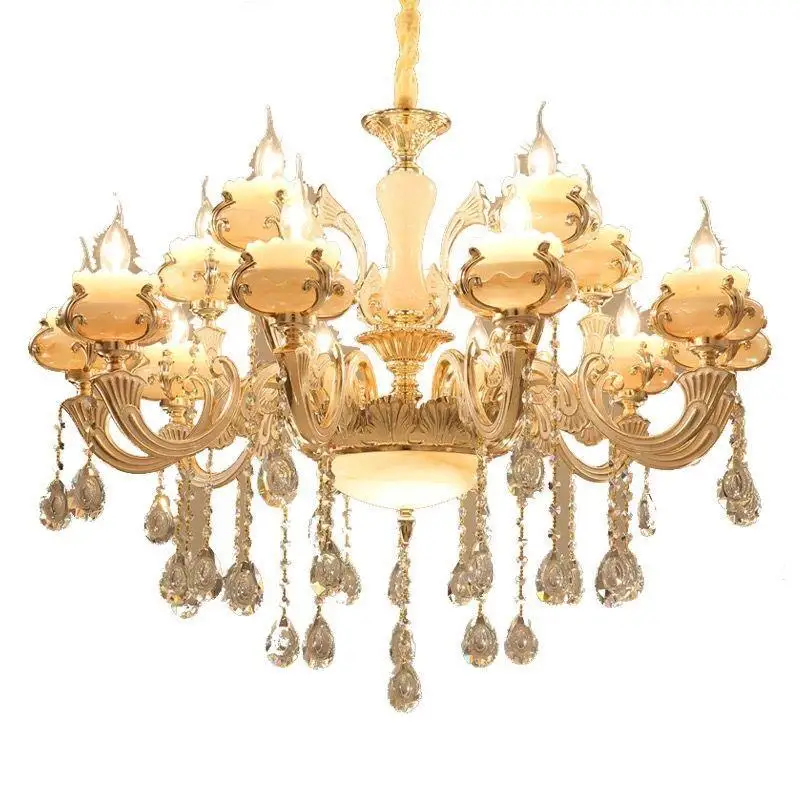 

Decor Nordic Design Lampara Colgante European Crystal Lampen Modern Hanging Lamp Suspension Luminaire Suspendu Pendant Light