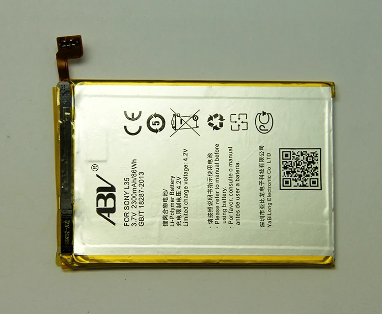 Оригинальный алкоголя LIS1501ERPC Батарея для SONY Xperia ZL непосредственный сбыт из L35h X ZQ
