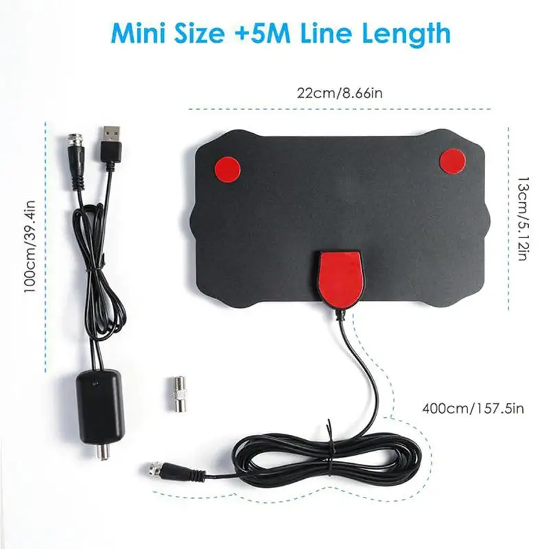 120 Miles Antena Digital HDTV Indoor HD TV Antenna with Amplifier Signal Booster TV Radius Surf Fox Antena HD TV Antennas Aerial 120 Miles Antena Digital HDTV Indoor HD TV Antenna with Amplifier Signal Booster TV Radius Surf Fox Antena HD TV Antennas Aerial