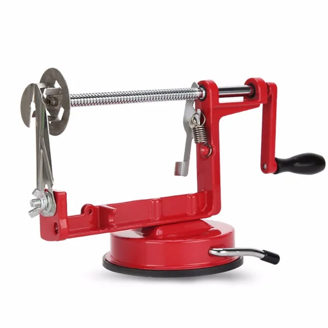 Handy Manual do Descascador de Batata Batata Descascadores Slicer de AÃ§o InoxidÃ¡vel Com AlÃ§a De BalanÃ§o Do Guindaste de Torre de Batata Espiral Slicer MÃ¡quina