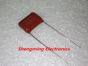 

100PCS 400V 103J 10nF 0.01UF P=10MM CBB Capacitors
