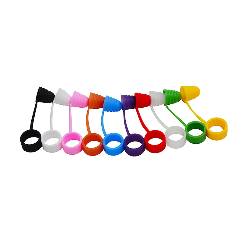 5pcs universal silicone sanitary cap for Atomizer and fit