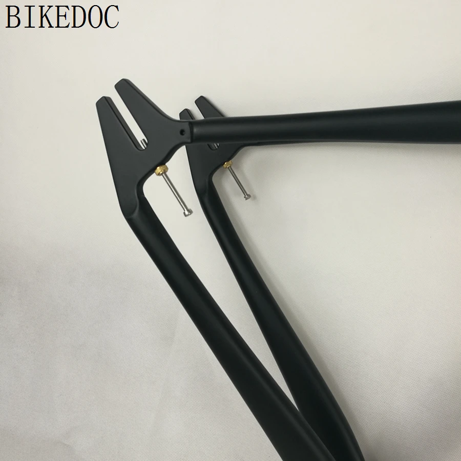 BIKEDOC 700C карбонная Трансмиссия без свободного хода рамка T700 Cuadro Bicicleta Carbono углерода велосипед рама