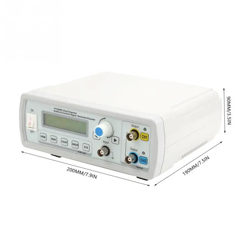 FY3200S AC85 260V цифровой DDS двухканальный генератор сигналов произвольной функции