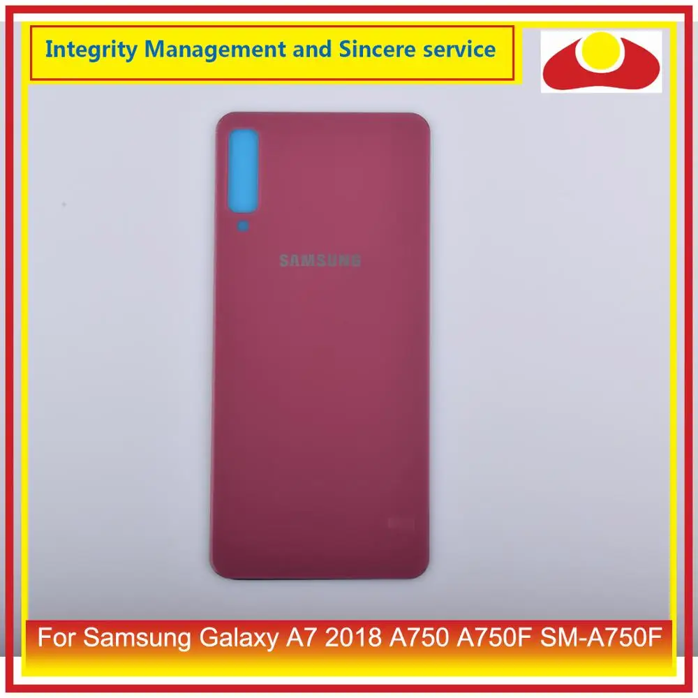 10 шт./лот, чехол для samsung Galaxy A7, A750, A750F, SM-A750F корпус, задняя крышка на батарейке, чехол A7, Корпус Шасси