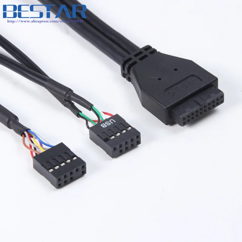ПК компьютер чехол задняя панель PCB USB 3 0 + 2 Аудио микрофон SPK сборочный кабель|usb