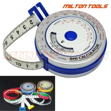 Алюминий ИМТ рулеткой Алюминий ИМТ тела лента ИМТ калькулятор 50 шт./лот