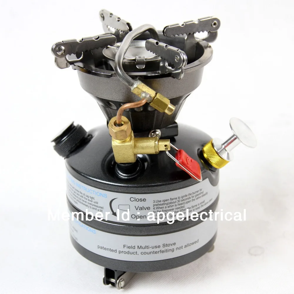  APG newest mini outdoor multi fuel stove and portable outdoor gasoline stoves