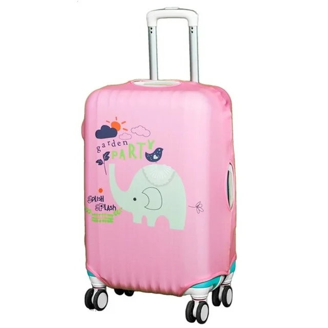 Модный чехол для багажа для путешествий, защитный чехол для багажа, чехол на колесиках, чехол для багажа для путешествий, пылезащитный чехол для 20-29 дюймов - Цвет: 4