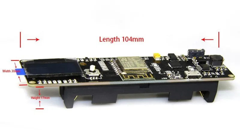 ESP8266 nodemcu + 0.96 OLED Совет по развитию 18650 система зарядки|nodemcu esp8266|board boardnodemcu development board