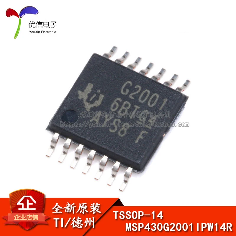 Бесплатная доставка MSP430G2001IPW14R TSSOP-14 MSP430G2001 | Электронные компоненты и