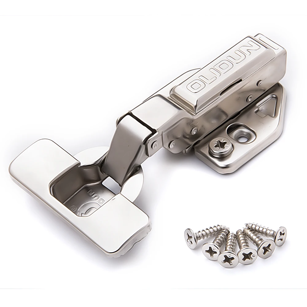 

Compact Hinge Hydraulic Pressure 3 Dimension Half Overlay Slide 110degree 35mm Cup On Soft Close Cabinet Cupboard Hinges