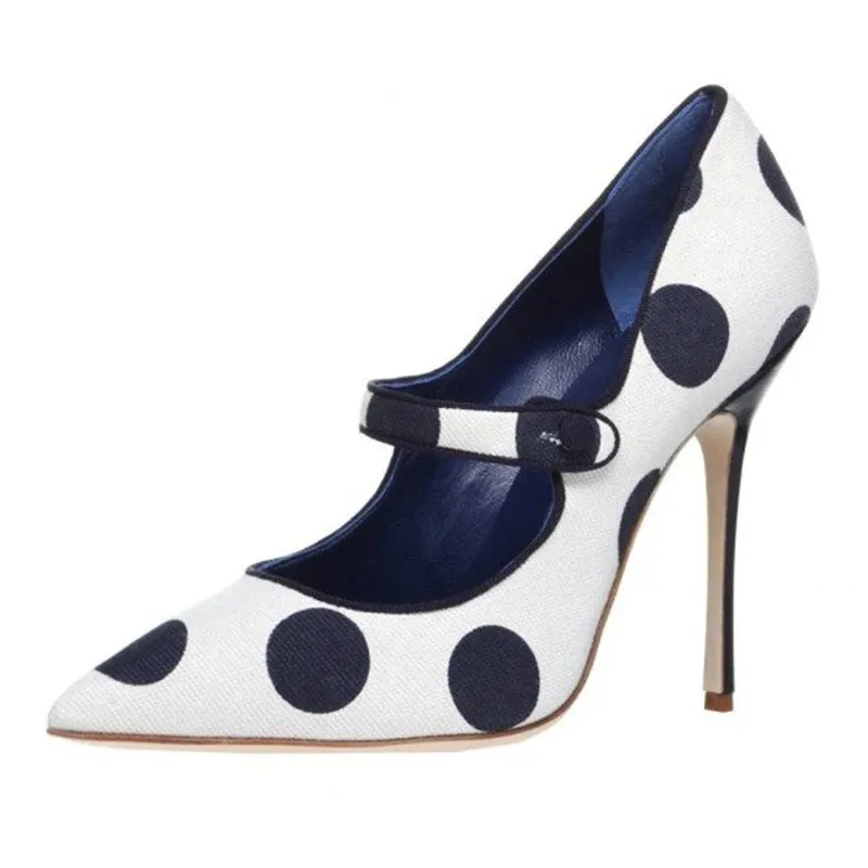 navy mary jane heels