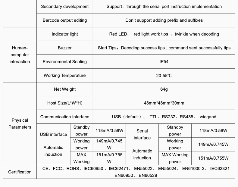 Controle de Acesso Chegam Novas High End Mini 2d - 1d qr Fixo Montar Barcode Scanner Led Vermelho Ep7000 Pro 16 Cheap Scanners