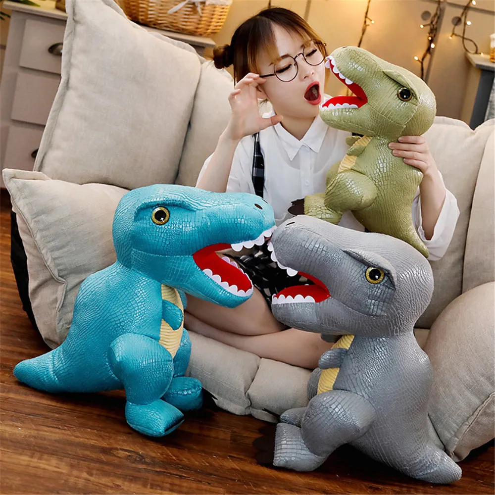 28cm Funny Simulation Dinosaur Plush Toys Hobbies Cartoon Tyrannosaurus Soft Stuffed Dolls Birthday Christmas Gift for Children 28cm Funny Simulation Dinosaur Plush Toys Hobbies Cartoon Tyrannosaurus Soft Stuffed Dolls Birthday Christmas Gift for Children