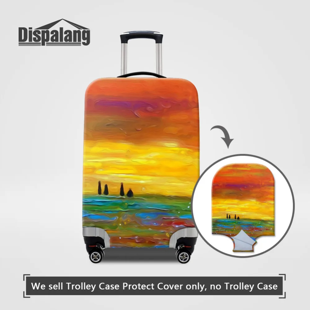 Funda protectora de equipaje 3D, cubierta elástica para maleta de 18-32 pulgadas, antipolvo para carrito de equipaje, accorios de viaje - AliExprs 1524