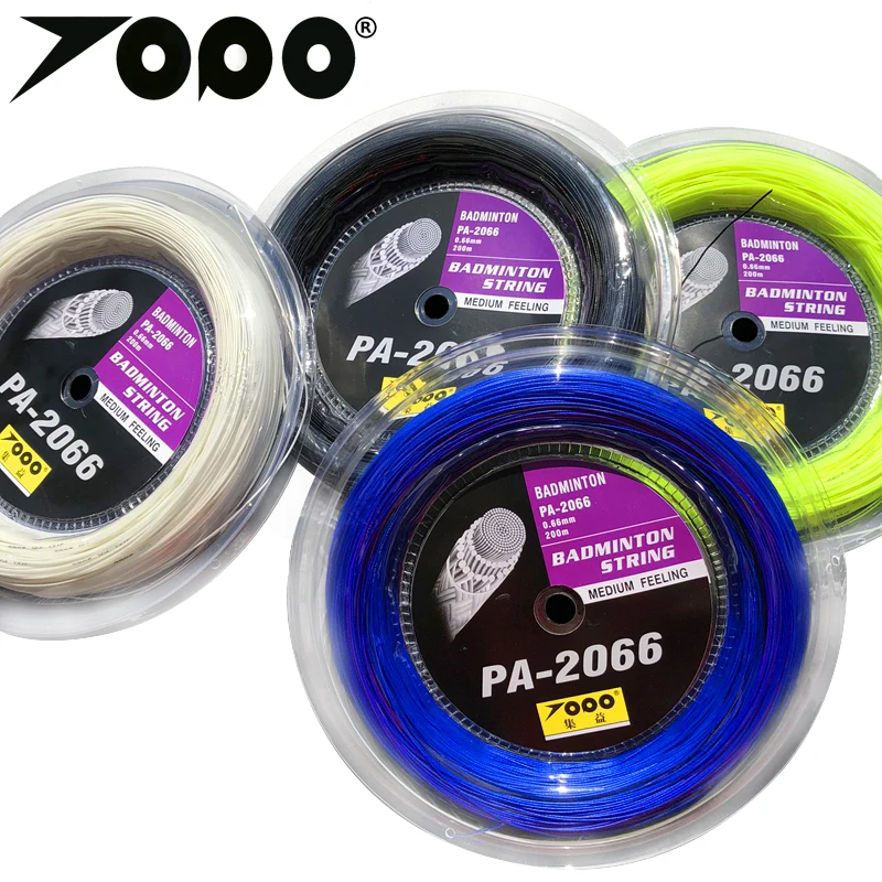 

Free shipping 0.66mm 200m TOPO PA2066 Badminton string/PA-2066 badminton string