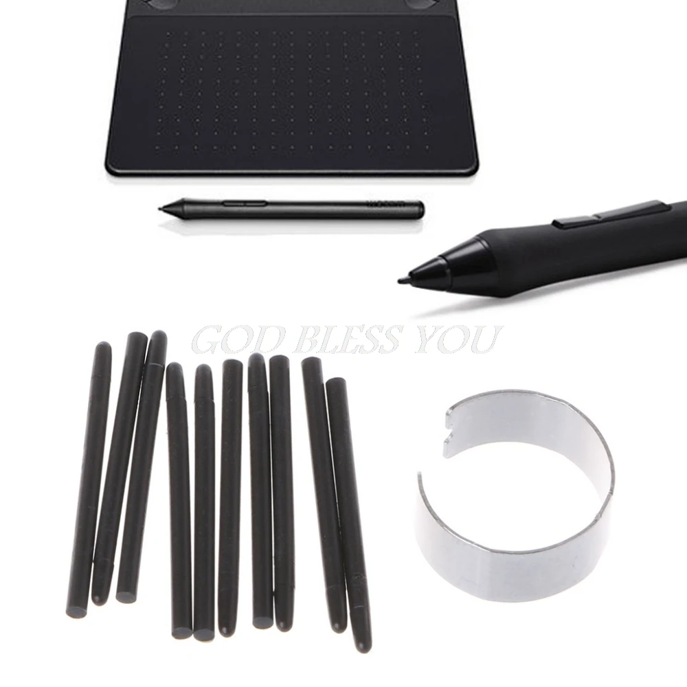 10 шт Графический блокнот для рисования, стандартный стилус для ручки Wacom