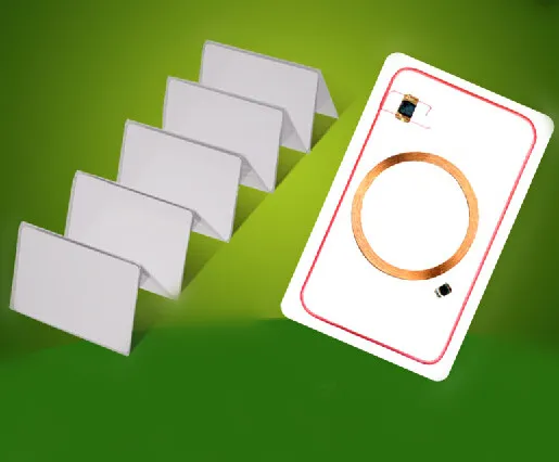 10 шт./партия) двойной чип RFID Бесконтактный Смарт карты доступа EM4100 F08 1к для 125 кГц 13,56 МГц карточка-ключ